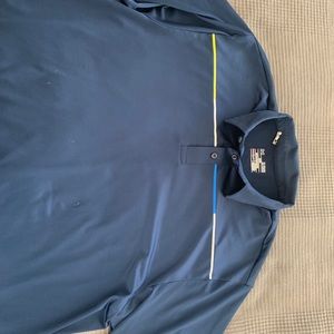 Under Armour XL Cold Black Navy Golf Polo